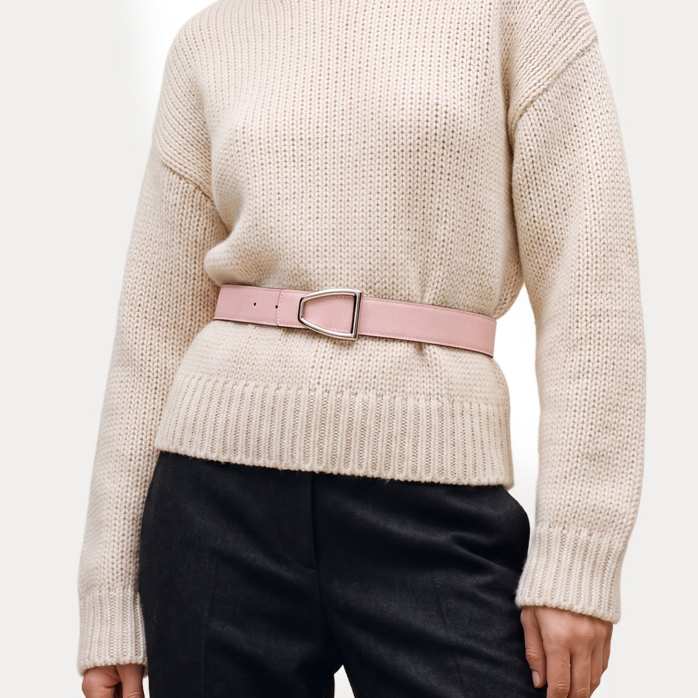Romane Navy Pink Belt