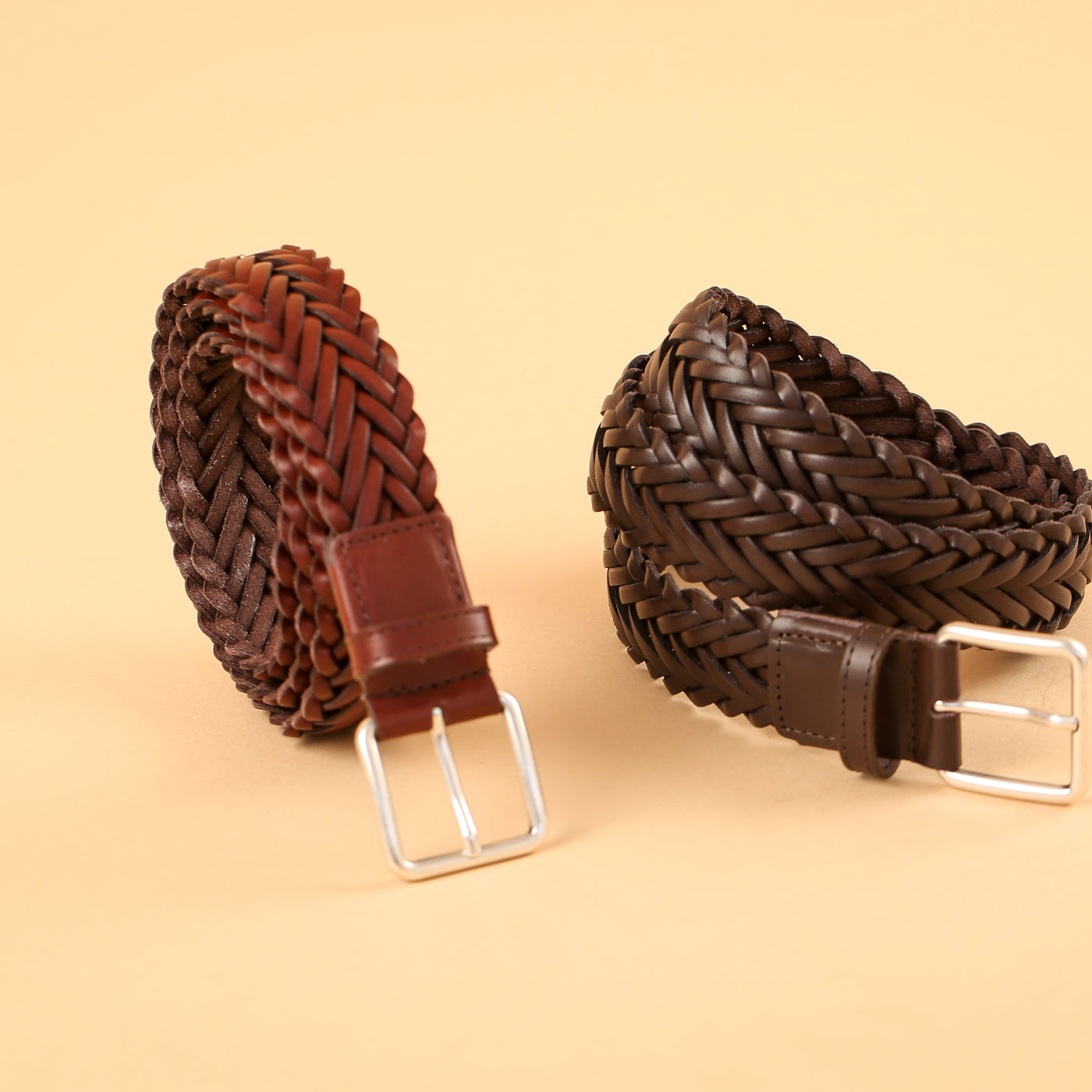 Thomas, le tressage traditionnel en cuir de vachette
